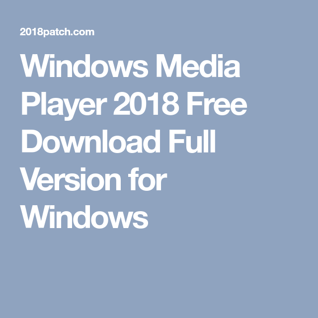 window media player for mac download